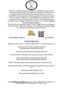 Food Menu